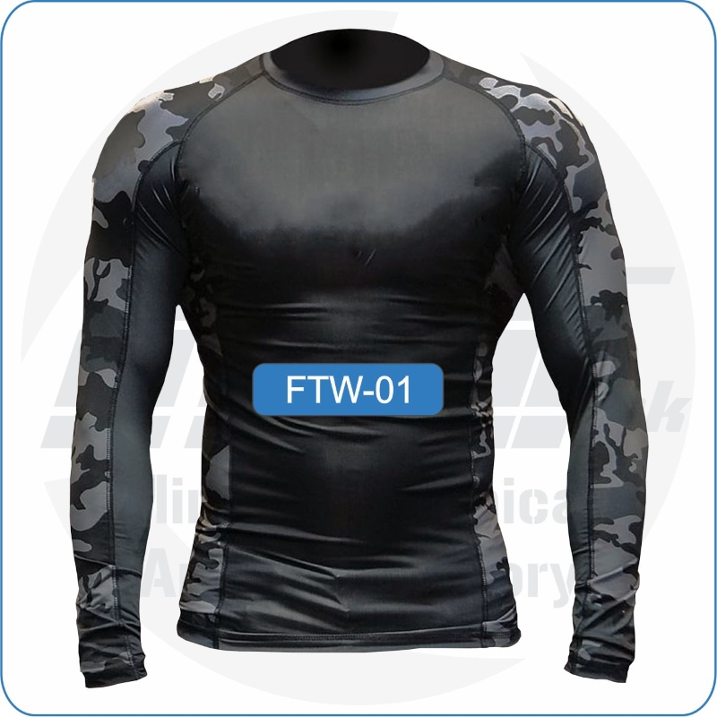 Custom Sublimated Rash Guard, Compression Shirt